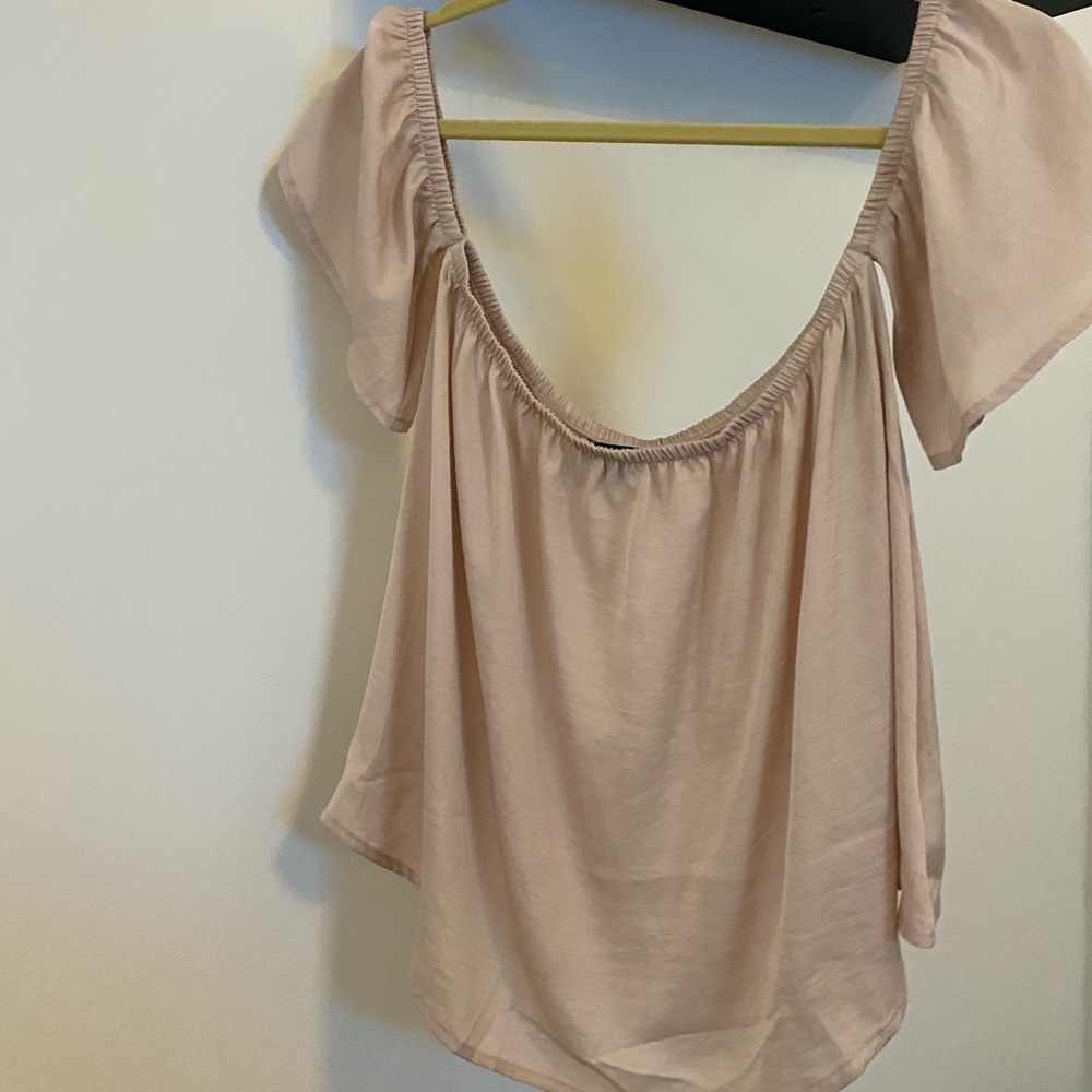 Off the shoulder blouse